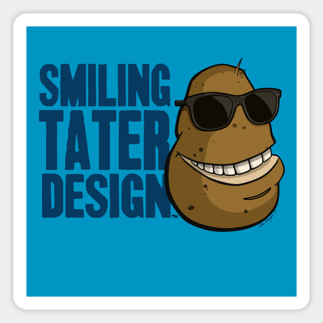 Smiling Tater Design Magnet by Smiling_Tater_Design